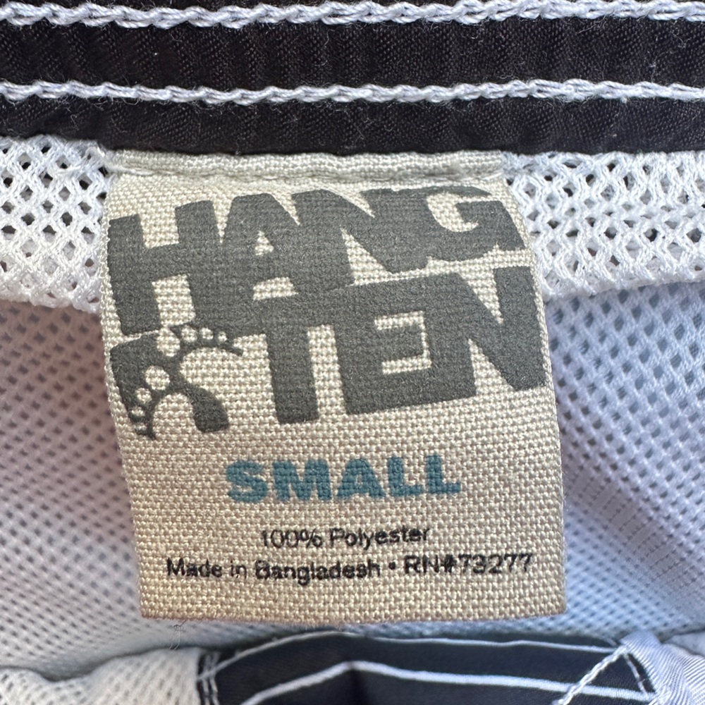 Hang Ten Men’s Striped Blue Ombre Board Shorts - Picture 3 of 5
